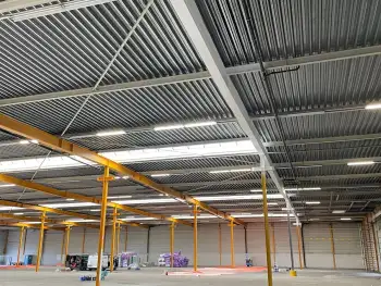 Staalconstructie beschermd met Nullifire coating in Heerenveen!